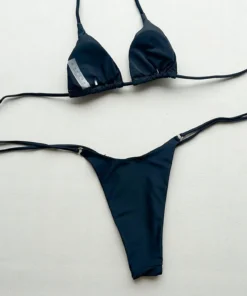 2026 Metal Ring Halter Bikini Female Swimsuit Women Swimwear Strappy Padded Bather Bathing Suit Swim Two-Pieces Bikini Set K8168 - AliExpress - Image 2