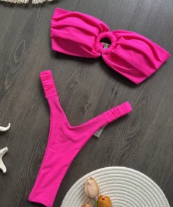 2026 Sexy Micro Bikini Tube top Women Swimsuits Female Swimwear Brazilian Bikini Set Thong Biquini Swimming Suits Beachwear - AliExpress